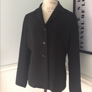 Tahari black blazer